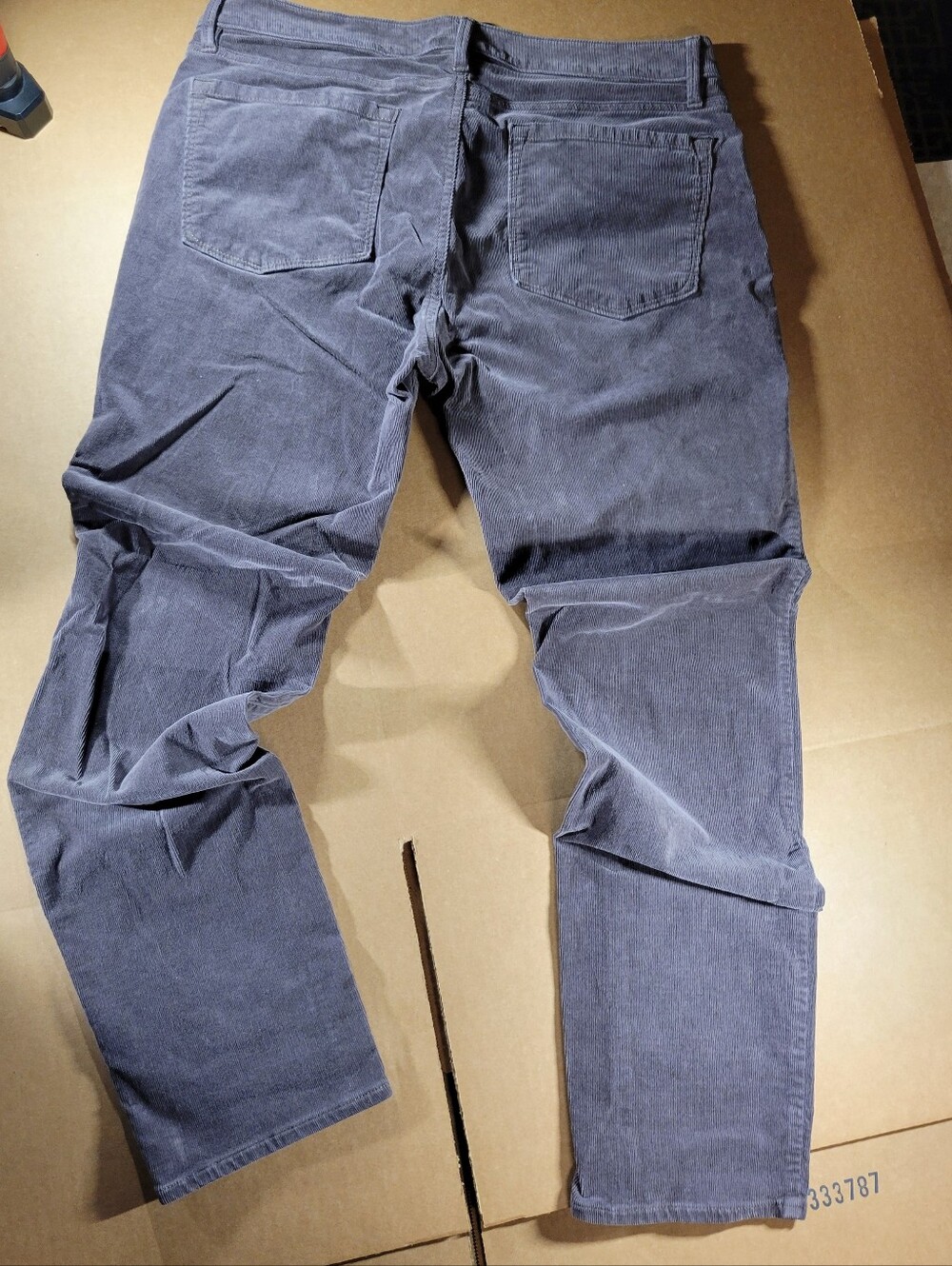 Ann Taylor The Loft size 12 grey Corduroy Pants